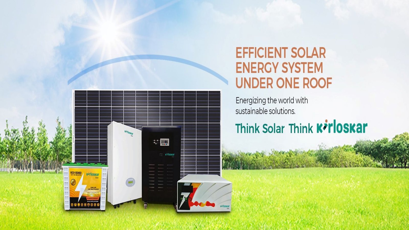 kirloskar solar power plant